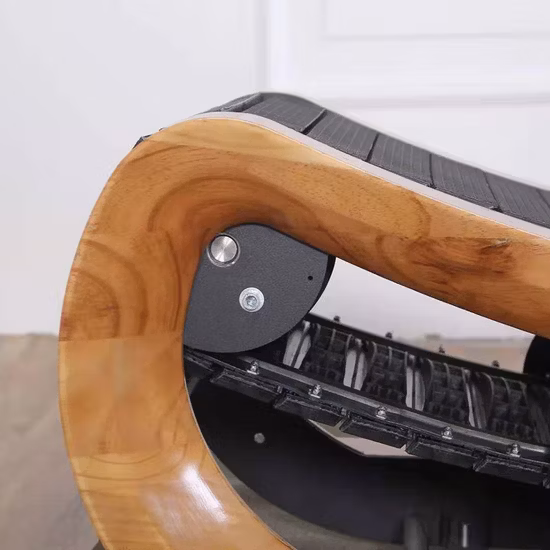 Esteira comercial manual mecânica de madeira Woodway para venda