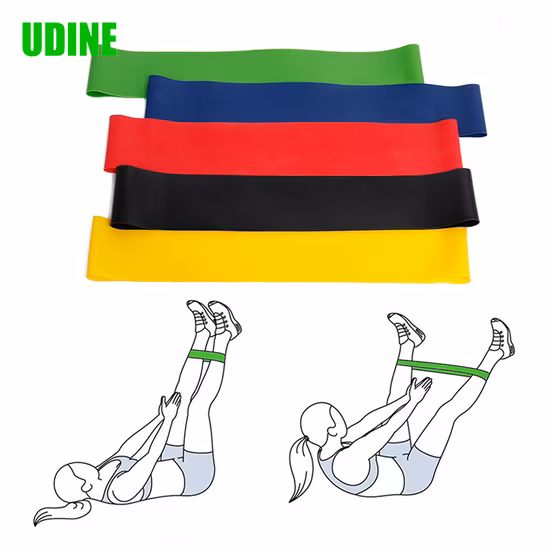 Fit Bandas Resistentes Logo Home Fitness Elastic Hip Exercício Tecido Faixa de Resistência